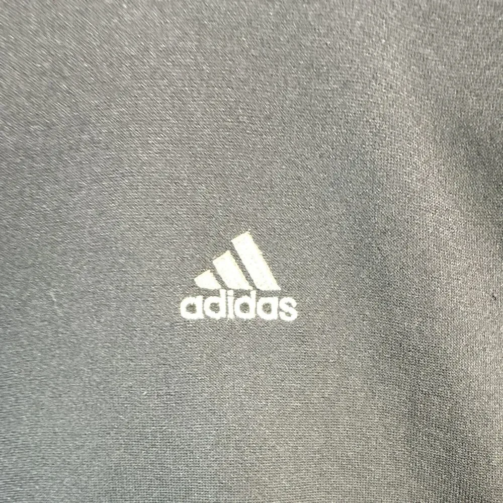 adidas black crewneck
